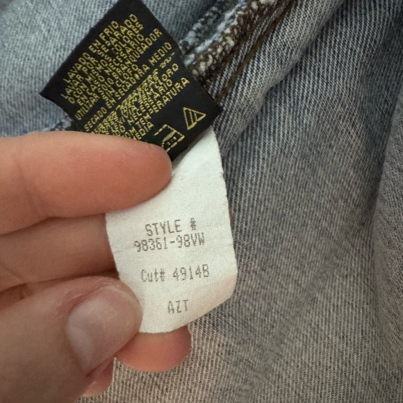 90’s Harley Davidson Jean Vest - Picture 4 of 4